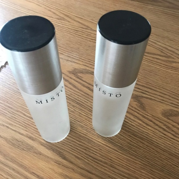 Oil & vinegar spray mister bottle set - Picture 4 of 5